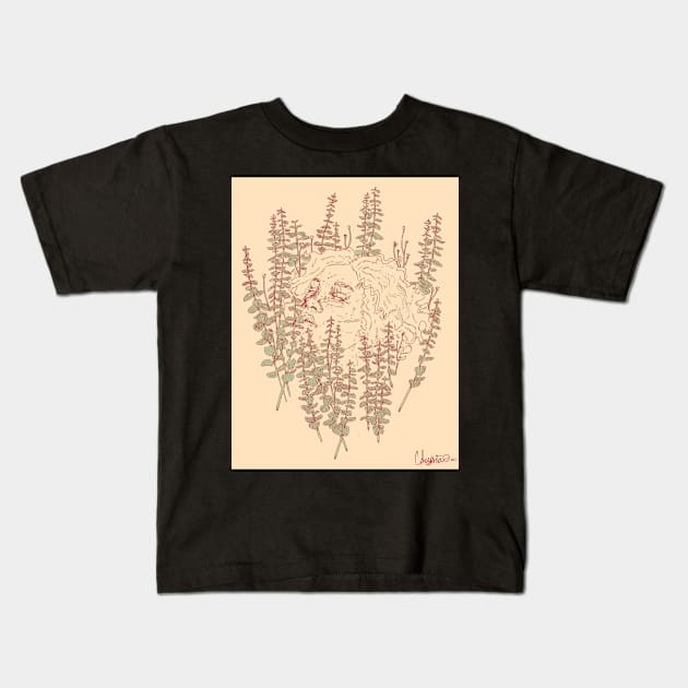 Eucalyptus Kids T-Shirt by chrystakay